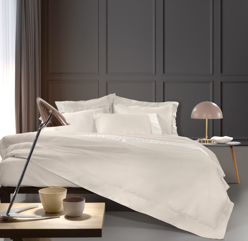 Σεντόνι Μεμονωμένο Βαμβακοσατέν King 270x280εκ. Με Αζού