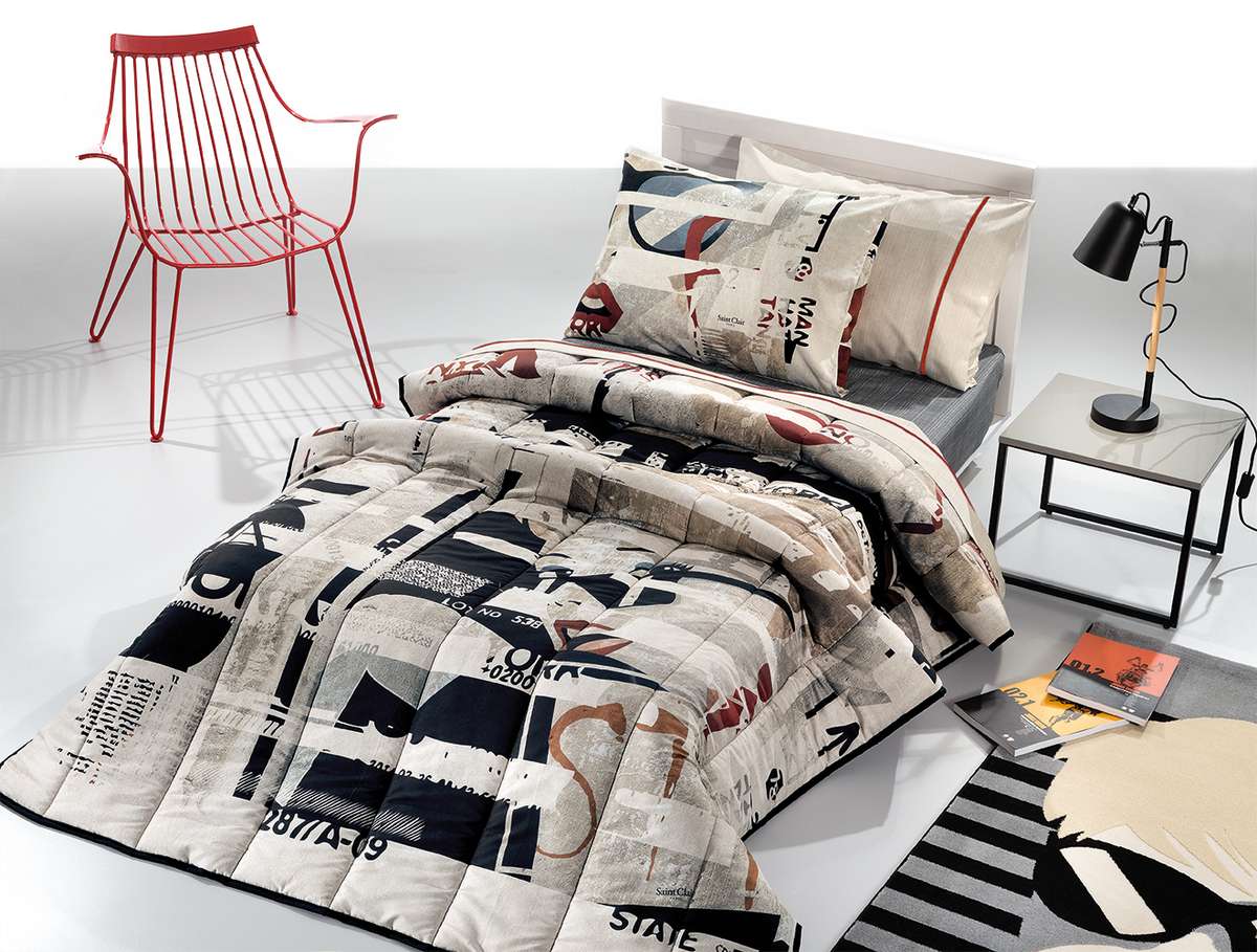 Saint Clair - ΣΗΜΑΝΤΙΚΟ: Σε περίπτωση διαφοράς τιμής από το κατάστημα ισχύει παντα και μόνο η τιμή του καταστήματος Κουβερλί Microfiber Μονό 160x230εκ. Lipstick Saint Clai