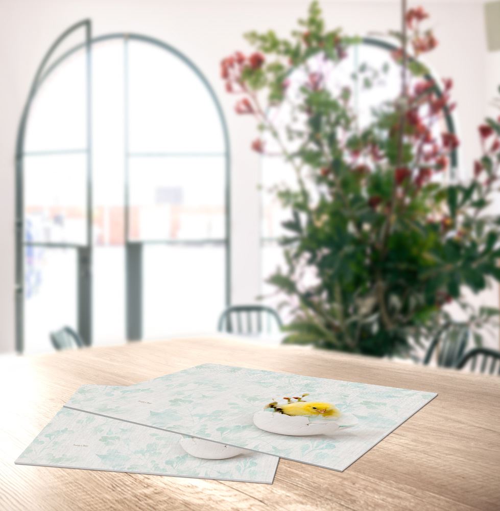 Saint Clair - ΣΗΜΑΝΤΙΚΟ: Σε περίπτωση διαφοράς τιμής από το κατάστημα ισχύει παντα και μόνο η τιμή του καταστήματος Πασχαλινό Σουπλά 2 Όψεων Polyester 07 Easter 45x33εκ. S