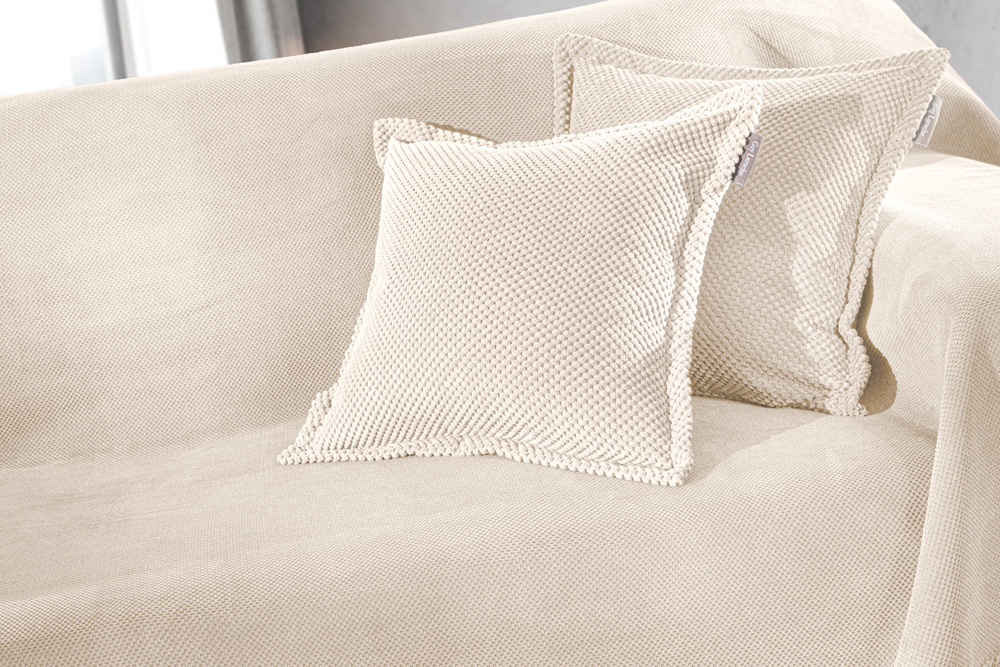 Διακοσμητική Μαξιλάροθήκη Microfiber Rubicon Sand 45x45