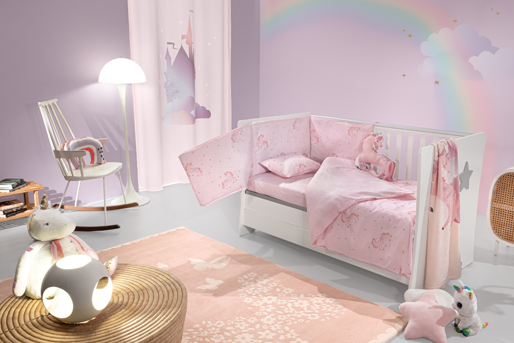 Saint Clair Σετ 3τμχ Βρεφική Προίκα Βαμβακερή Pinto Pinky Saint Clair (Ύφασμα: Βαμβάκι 100%, Χρώμα: Ροζ) - Saint Clair - 5206480639463