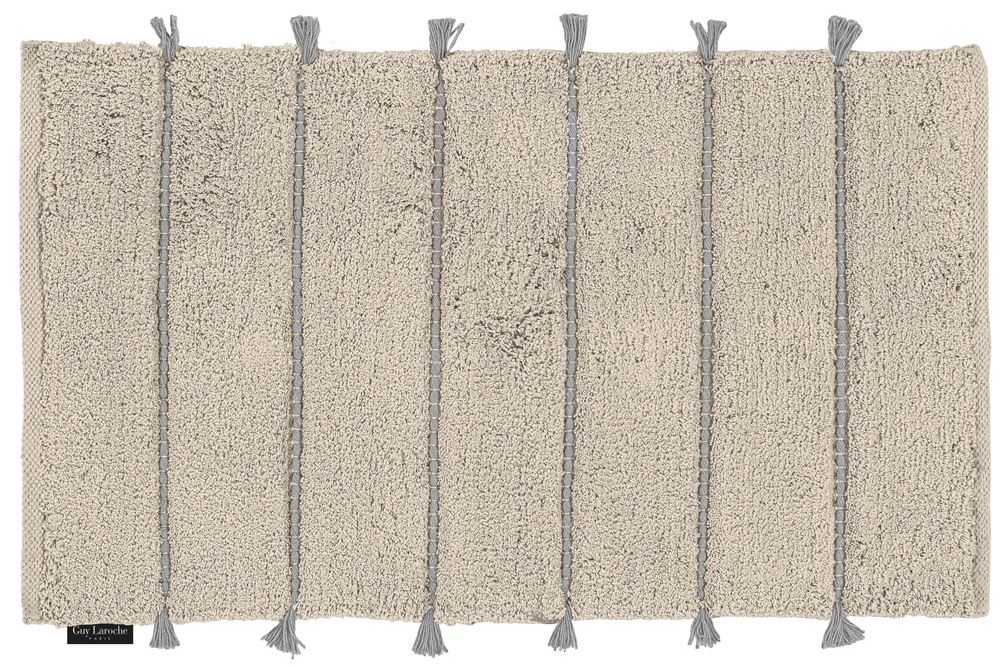 Ταπέτο Μπάνιου Βαμβακερό Calypso Natural 55x85εκ. Guy Laroche (Ύφασμα: Βαμβάκι 100%, Χρώμα: Natural) - Guy Laroche - 5206480621147