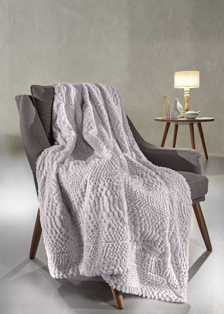 Ριχτάρι Διθέσιος Με Μαξιλαροθήκη Τεχνητής Γούνας Crusty