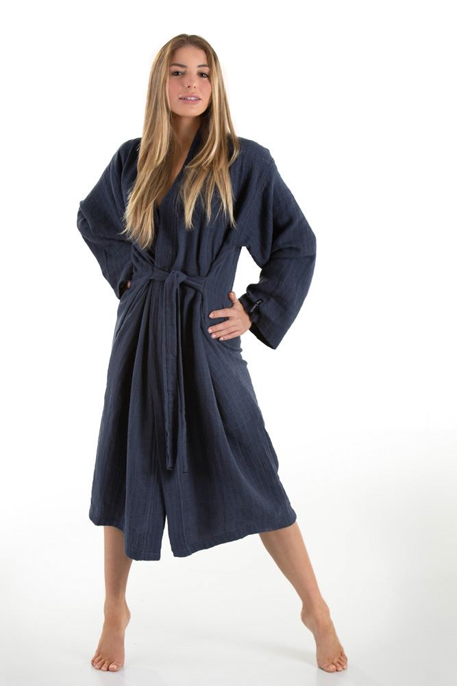 Μπουρνούζι Βαμβακερό Με Πουγκί Καλλυντικών Supreme Mari