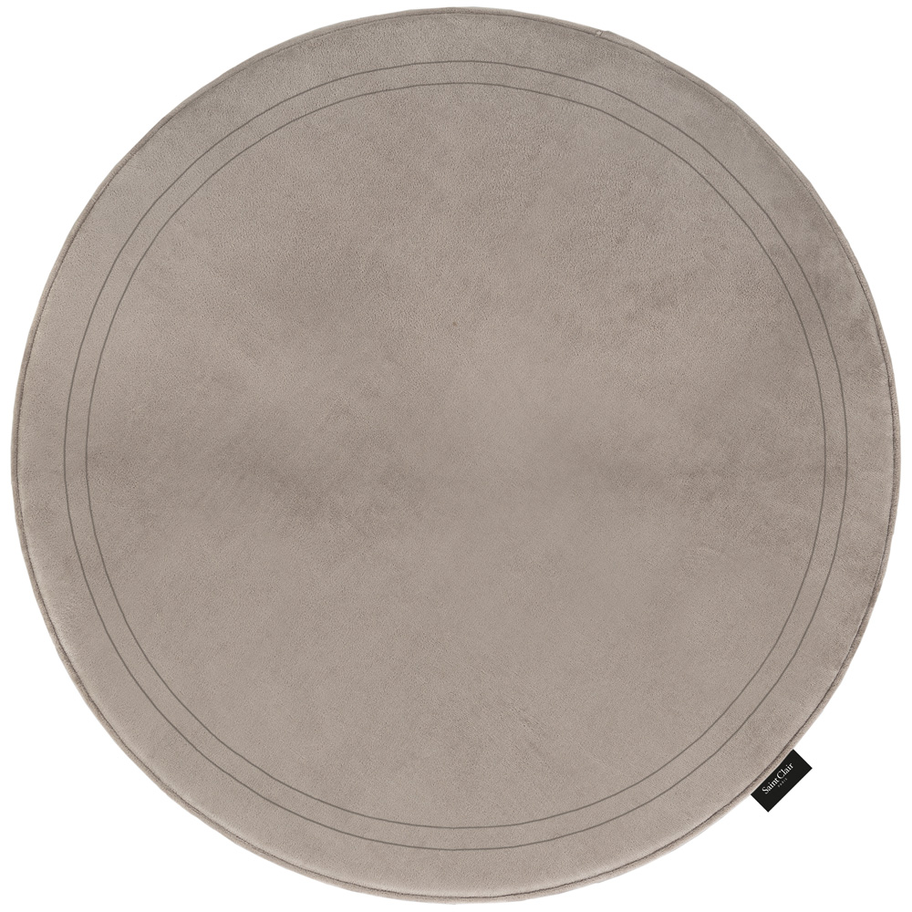 Saint Clair - ΣΗΜΑΝΤΙΚΟ: Σε περίπτωση διαφοράς τιμής από το κατάστημα ισχύει παντα και μόνο η τιμή του καταστήματος Χαλί Memory Foam Στρογγυλό 100εκ. Softy Sand Saint Clai