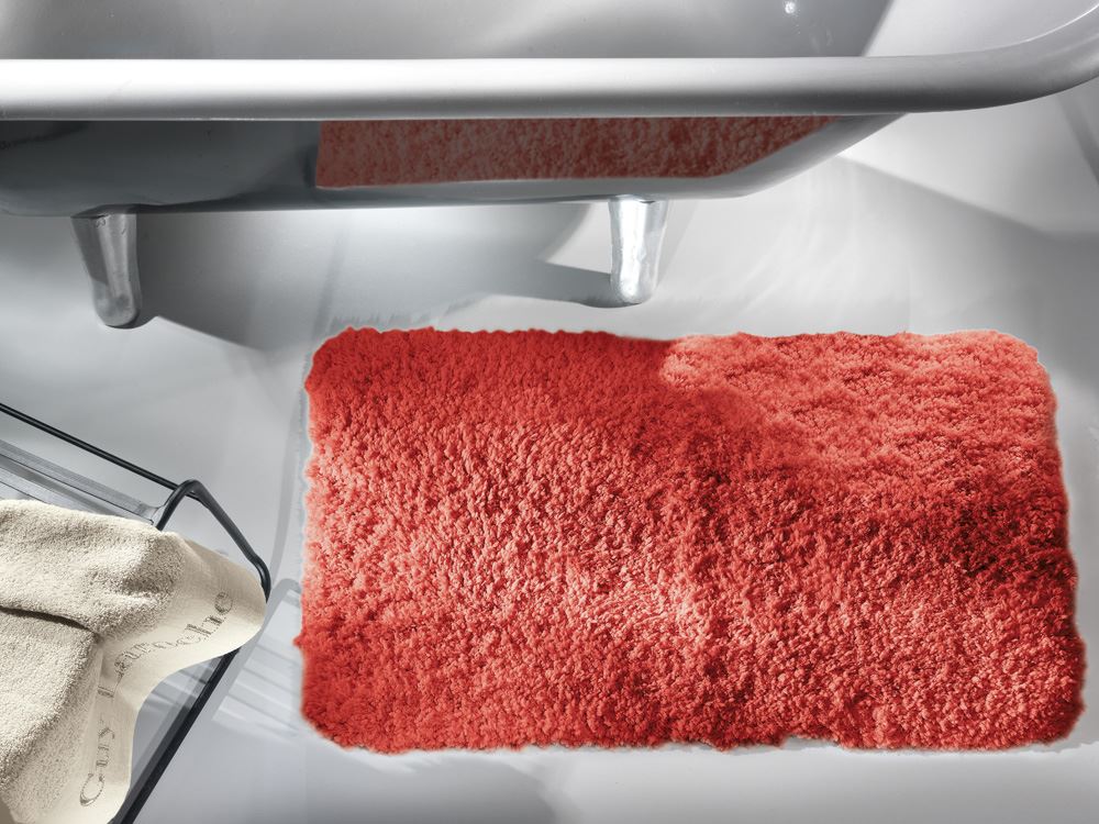 Ταπέτο Μπάνιου Βαμβακερό Portofino Red 53x86εκ. Guy Laroche (Ύφασμα: Βαμβάκι 100%, Χρώμα: Κόκκινο) - Guy Laroche - 5206480585142