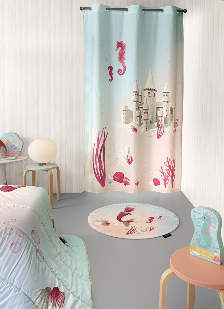 Koυρτίνα Με Τρουκς Microsuede 160x240 Soft-Touch Mermai