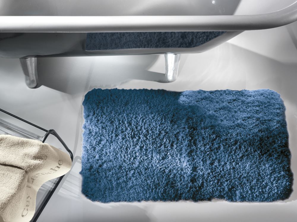 Ταπέτο Μπάνιου Βαμβακερό Portofino Blue 53x86εκ. Guy Laroche (Ύφασμα: Βαμβάκι 100%, Χρώμα: Μπλε) - Guy Laroche - 5206480585135