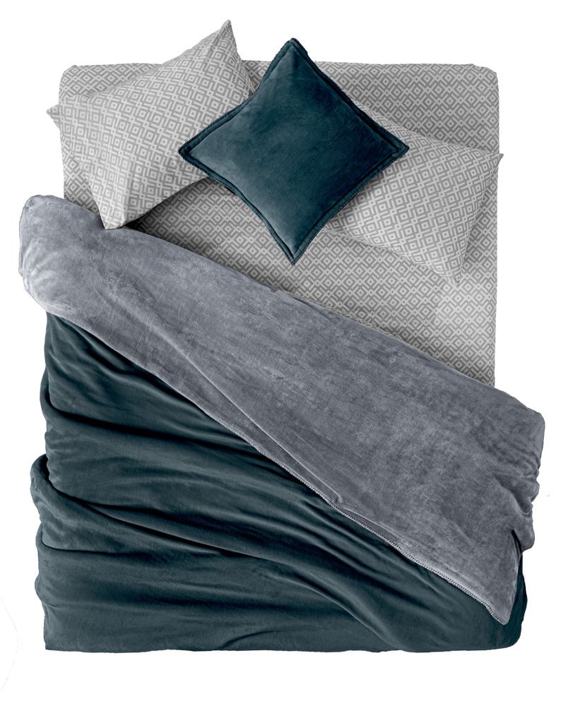 Guy Laroche - ΣΗΜΑΝΤΙΚΟ: Σε περίπτωση διαφοράς τιμής από το κατάστημα ισχύει παντα και μόνο η τιμή του καταστήματος Κουβέρτα Με Μαξιλαροθήκη Flannel Μονή Velvet Emerald 16