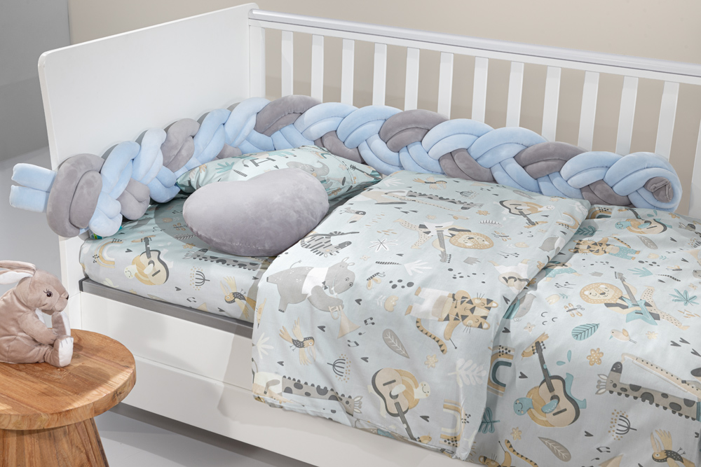 Πάντα Κούνιας Polyester 200x20εκ. Boy Guy Laroche (Ύφασμα: Polyester, Χρώμα: Μπλε) - Saint Clair - 5206480546228