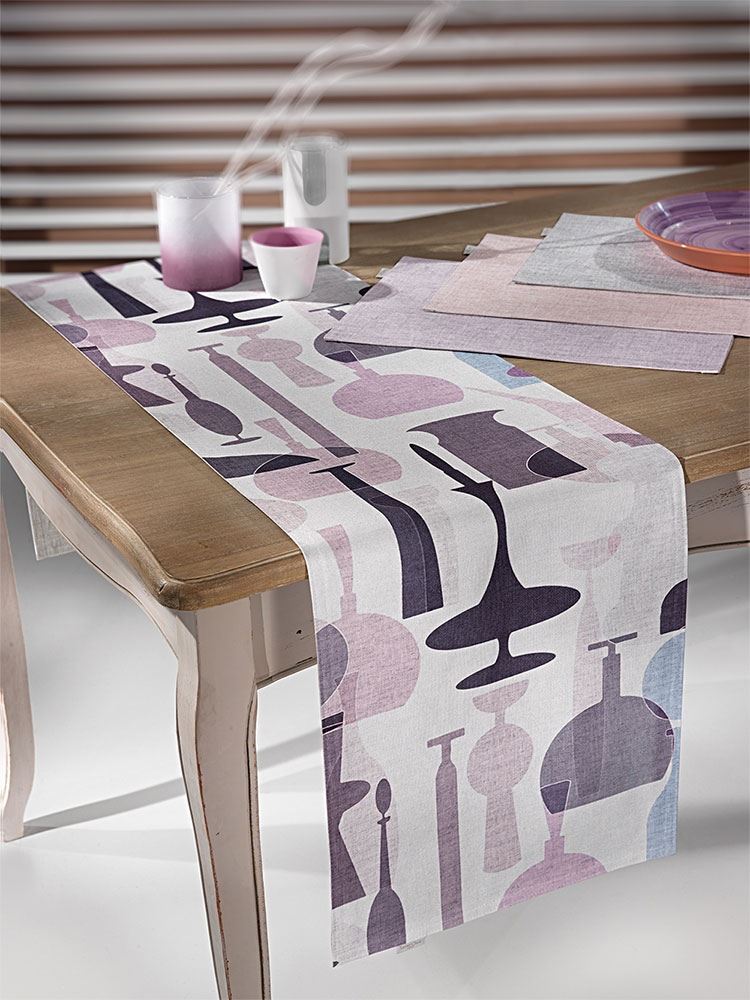 Saint Clair Runner Αλέκιαστο 2 Όψεων Polyester 2006 Amethyst 40x160εκ. Saint Clair (Ύφασμα: Polyester) - Saint Clair - 5206480411625