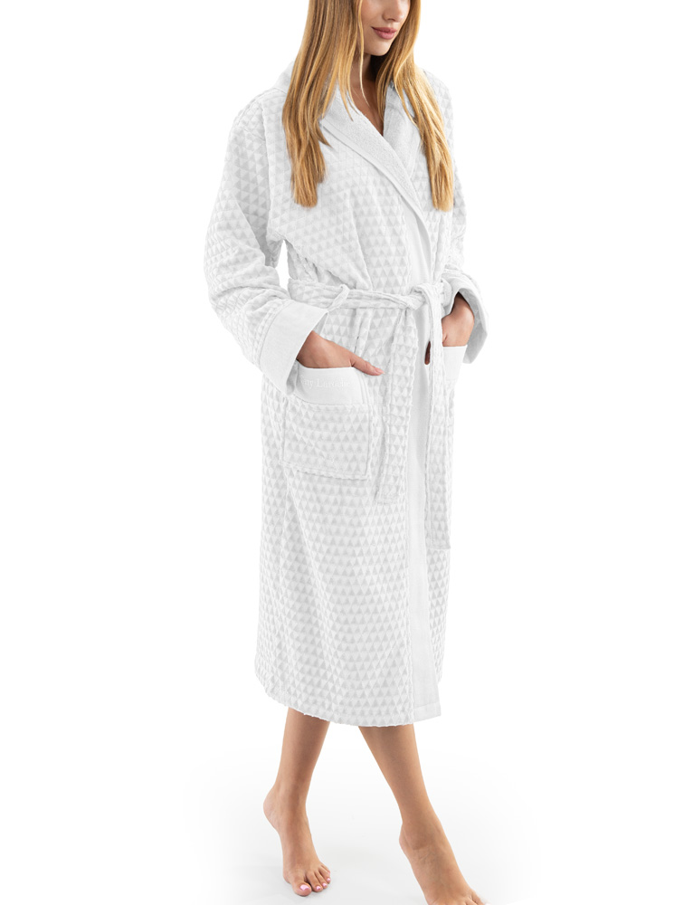 Μπουρνούζι Βαμβακερό Tokyo White XLarge Guy Laroche (Ύφ