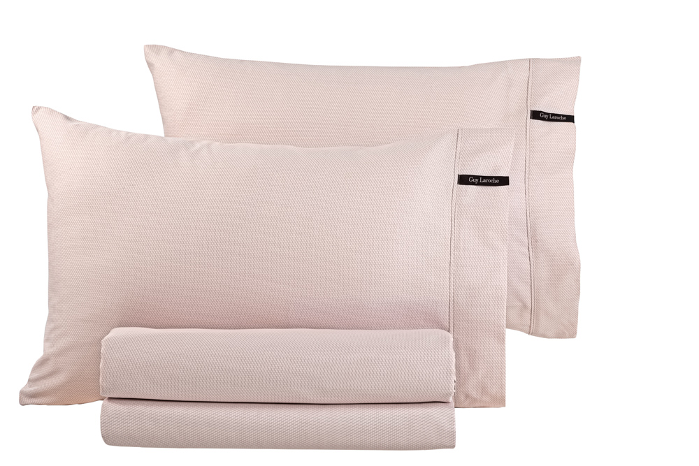 Ζεύγος Μαξιλαροθήκες Βαμβακοσατέν 50x70εκ. Minimal Pudr