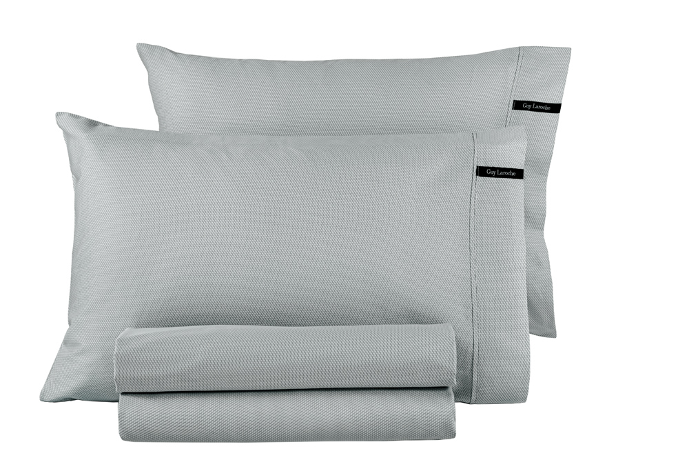 Ζεύγος Μαξιλαροθήκες Βαμβακοσατέν 50x70εκ. Minimal Azul