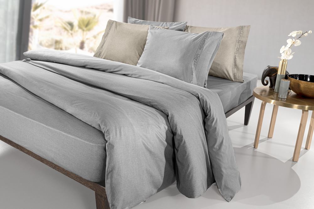 Σεντόνια Υπέρδιπλα (Σετ 240×270) Dimcol Κίρκη 437 Golden Beige