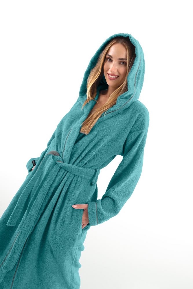 Guy Laroche - ΣΗΜΑΝΤΙΚΟ: Σε περίπτωση διαφοράς τιμής από το κατάστημα ισχύει παντα και μόνο η τιμή του καταστήματος Μπουρνούζι Βαμβακερό Casual Petrol Large Guy Laroche (Ύ