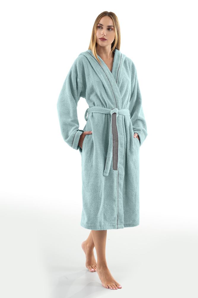 Μπουρνούζι Βαμβακερό Casual Sky Large Guy Laroche (Ύφασ