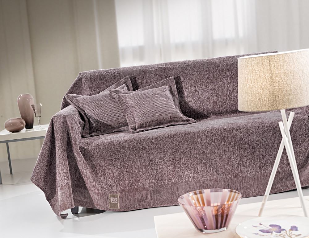 Guy Laroche Ριχτάρι Πολυθρόνας 170x150εκ. Balance Lilac Guy Laroche (Χρώμα: Λιλά, Ύφασμα: 55% Acrylic-25% Cotton-20% Polyester) - Guy Laroche - 5206480448799