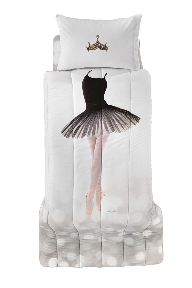 Saint Clair Σετ Πάπλωμα Microsuede Μονό 160x220εκ. Ballet Saint Clair (Ύφασμα: Microsuede) - Saint Clair - 5206480588280