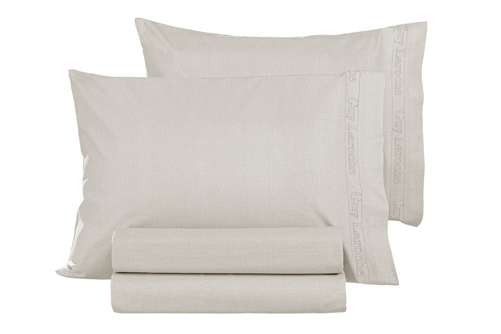 Σεντόνια, Μαξιλαροθήκες 24home - ΣΗΜΑΝΤΙΚΟ: Σε περίπτωση διαφοράς τιμής από το κατάστημα ισχύει παντα και μόνο η τιμή του καταστήματος Ζεύγος Μαξιλαροθήκες Βαμβακερές 50x70εκ. Color Plus Ivo