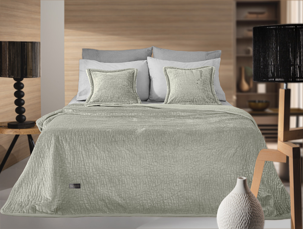 Κουβέρτα Μονή Με Διακοσμητική Μαξιλαροθήκη 2 Όψεων 160x