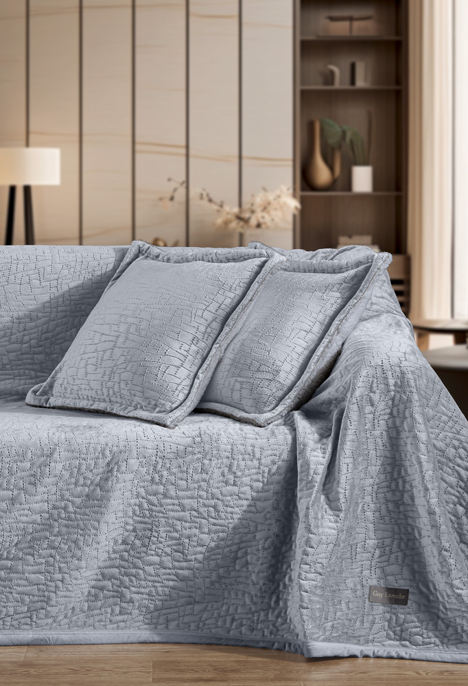 Ριχτάρι Πολυθρόνας Με Διακοσμητική Μαξιλαροθήκη 2 Όψεων