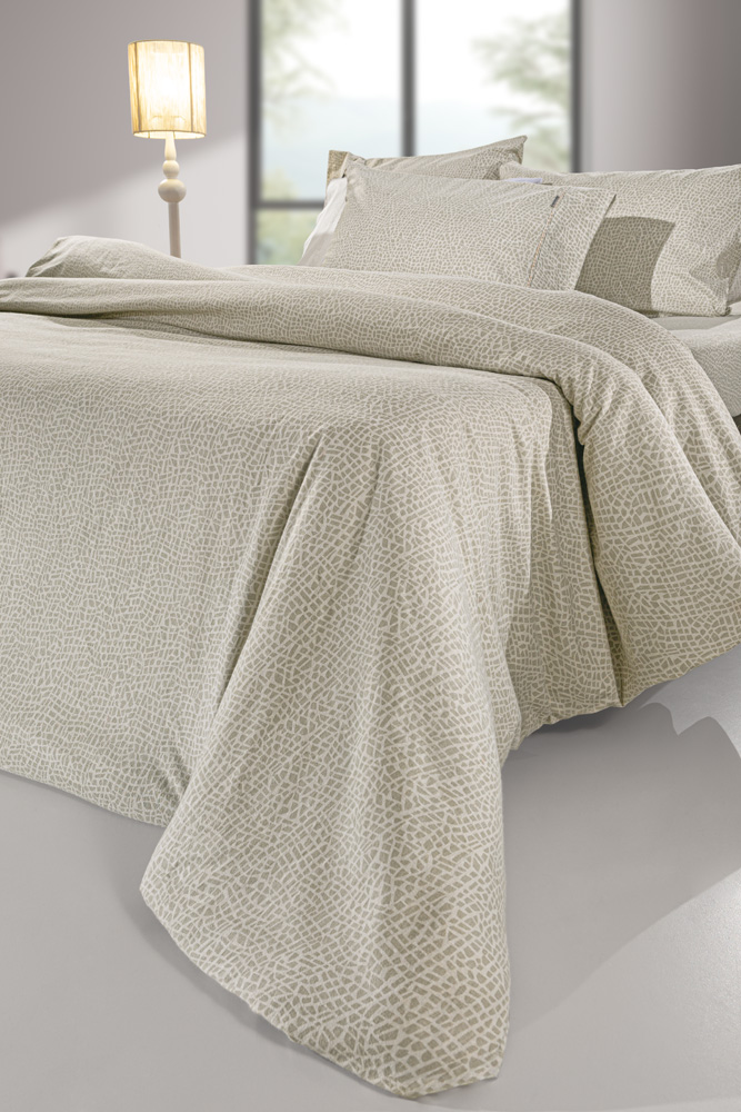 Σετ Σεντόνια Φανελένια Υπέρδιπλα 240x265εκ. Mira Cement