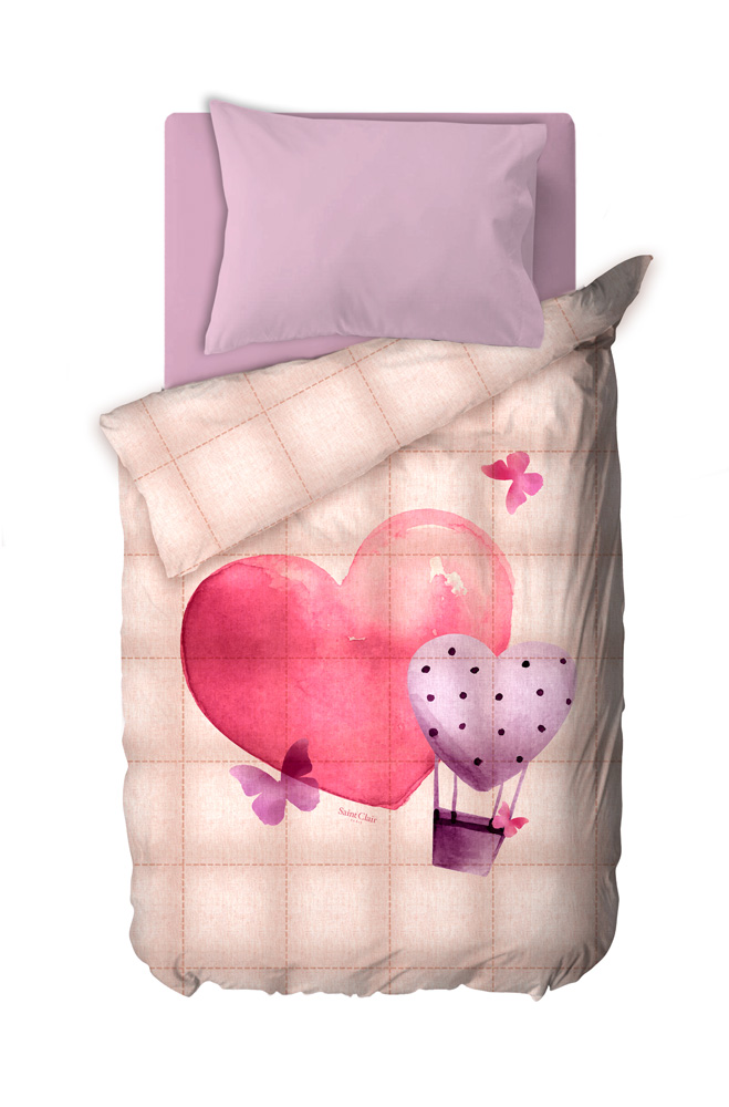 Saint Clair - ΣΗΜΑΝΤΙΚΟ: Σε περίπτωση διαφοράς τιμής από το κατάστημα ισχύει παντα και μόνο η τιμή του καταστήματος Πάπλωμα Microfiber Μονό Παιδικό 160x220εκ. Magical Sain