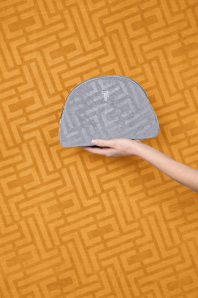 Νεσεσέρ Polyester/Polyamide 26x17εκ. Icon Titanium Feel and Touch (Ύφασμα: 88% Polyester-12% Polyamide, Χρώμα: Titanium) - Feel and Touch - 5206480678462