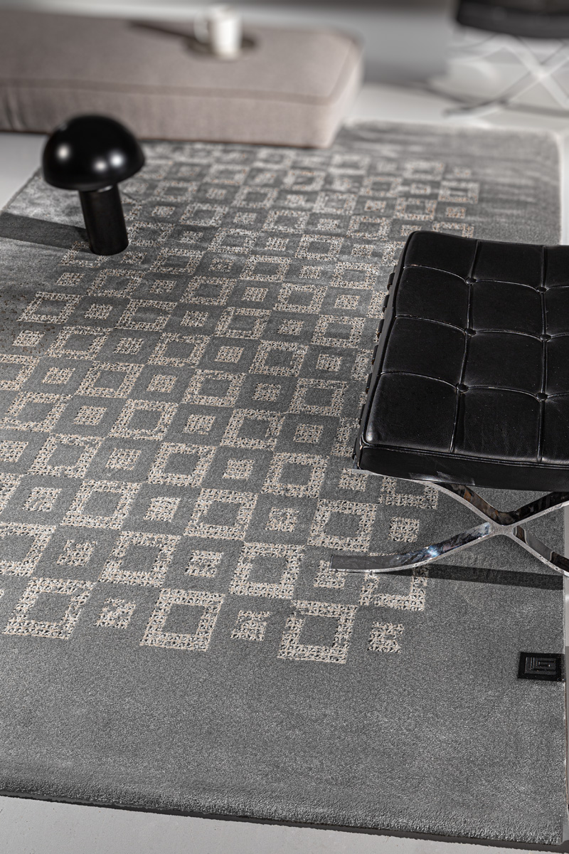 Χαλί Polypropylene-Polyester 160x230εκ. Kayak Carbon Gu