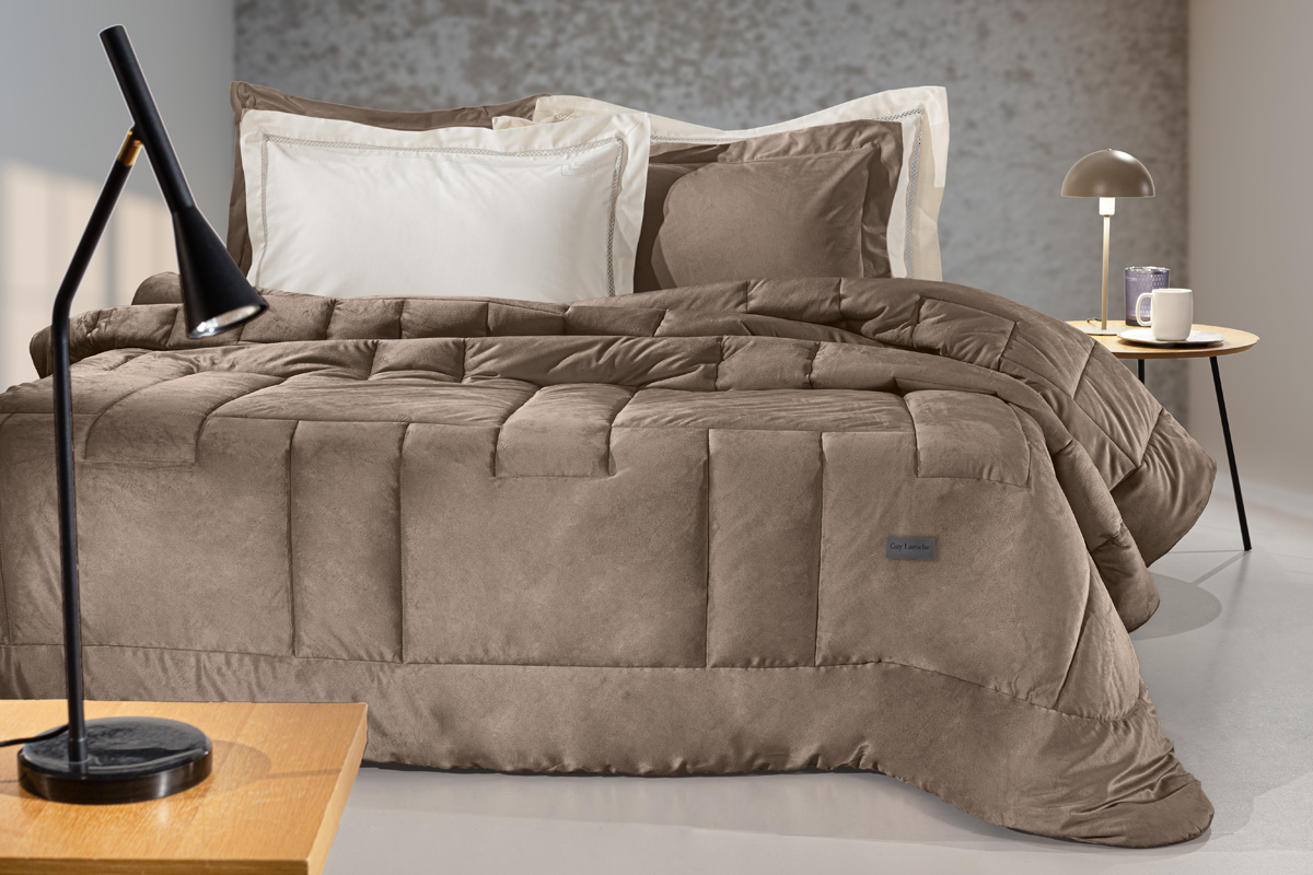 Πάπλωμα Βελουτέ Ημίδιπλο 180x240εκ. Scarlett Vison Guy 