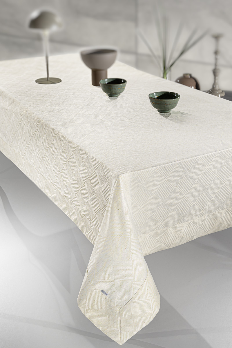 Τραπεζομάντηλο Polyester-Linen 160x260εκ. Attitude Line