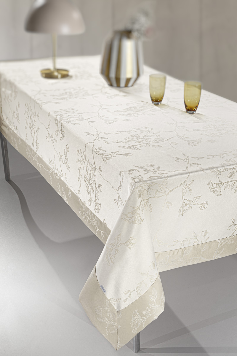 Τραπεζομάντηλο Polyester 160x320εκ. Country Beige Guy L