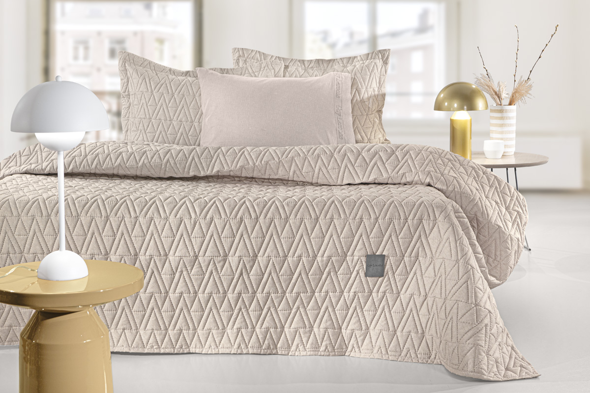 Σετ Κουβερλί Polyester Ημίδιπλο 180x240εκ. Kylian Natural Guy Laroche (Ύφασμα: Polyester, Μέγεθος: Ημίδιπλα , Χρώμα: Natural) - Guy Laroche - 5206480698095