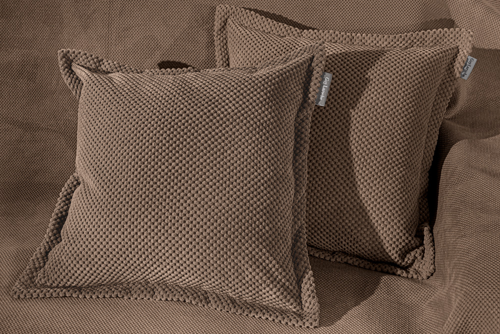Διακοσμητική Μαξιλαροθήκη Βαμβακερή-Chenille 45x45εκ. Rubicon Latte Guy Laroche (Χρώμα: Latte) - Guy Laroche - 5206480672460